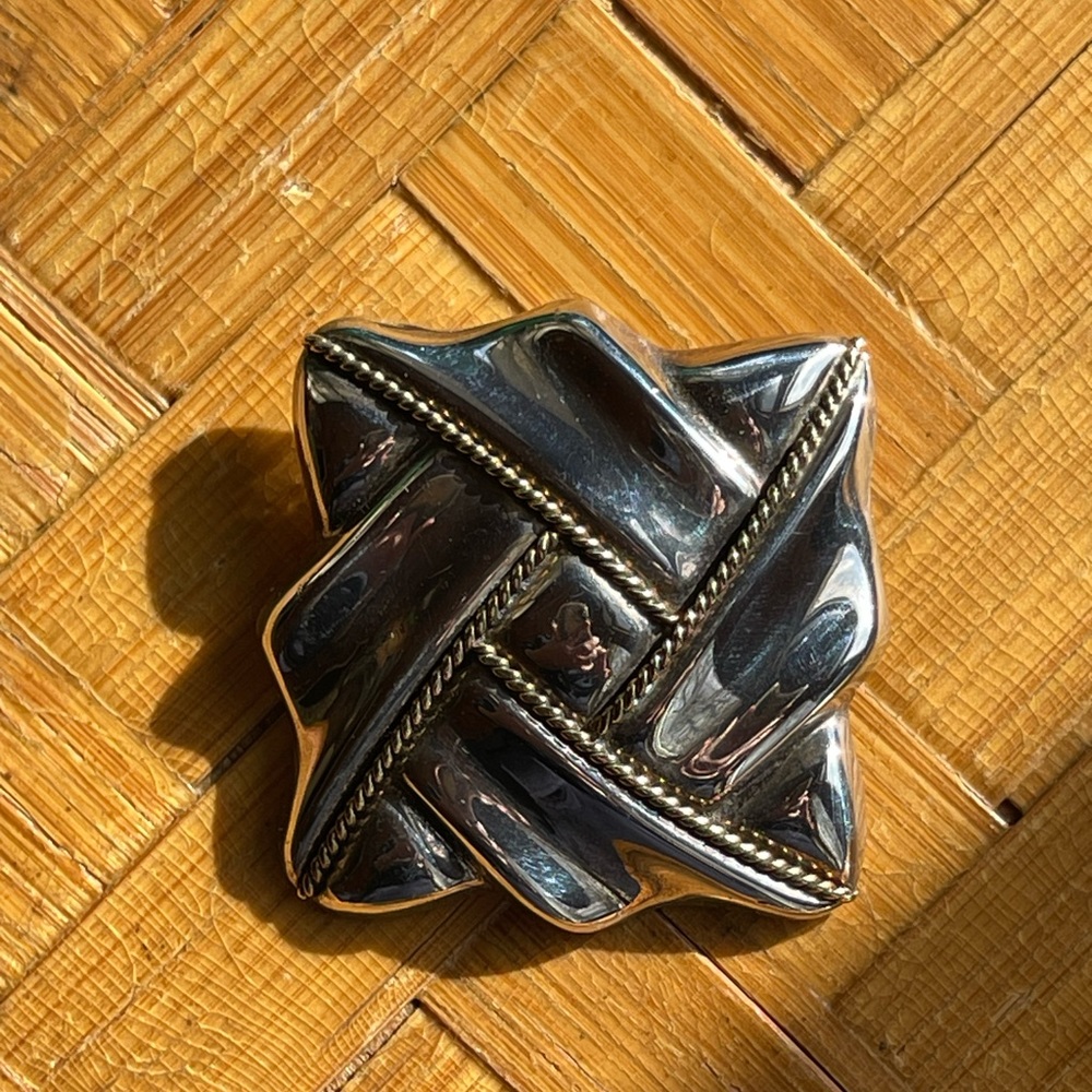 πHOST PICK!π πΉMexico 925 sterling silver pin/pendant, vintage - Picture 2 of 8
